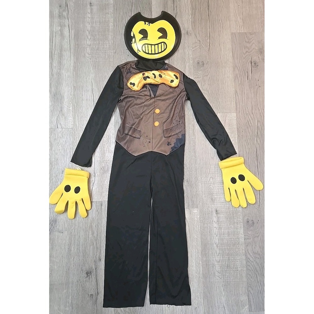 Bendy & The Dark Revival Halloween Costume Boys Medium 6-7